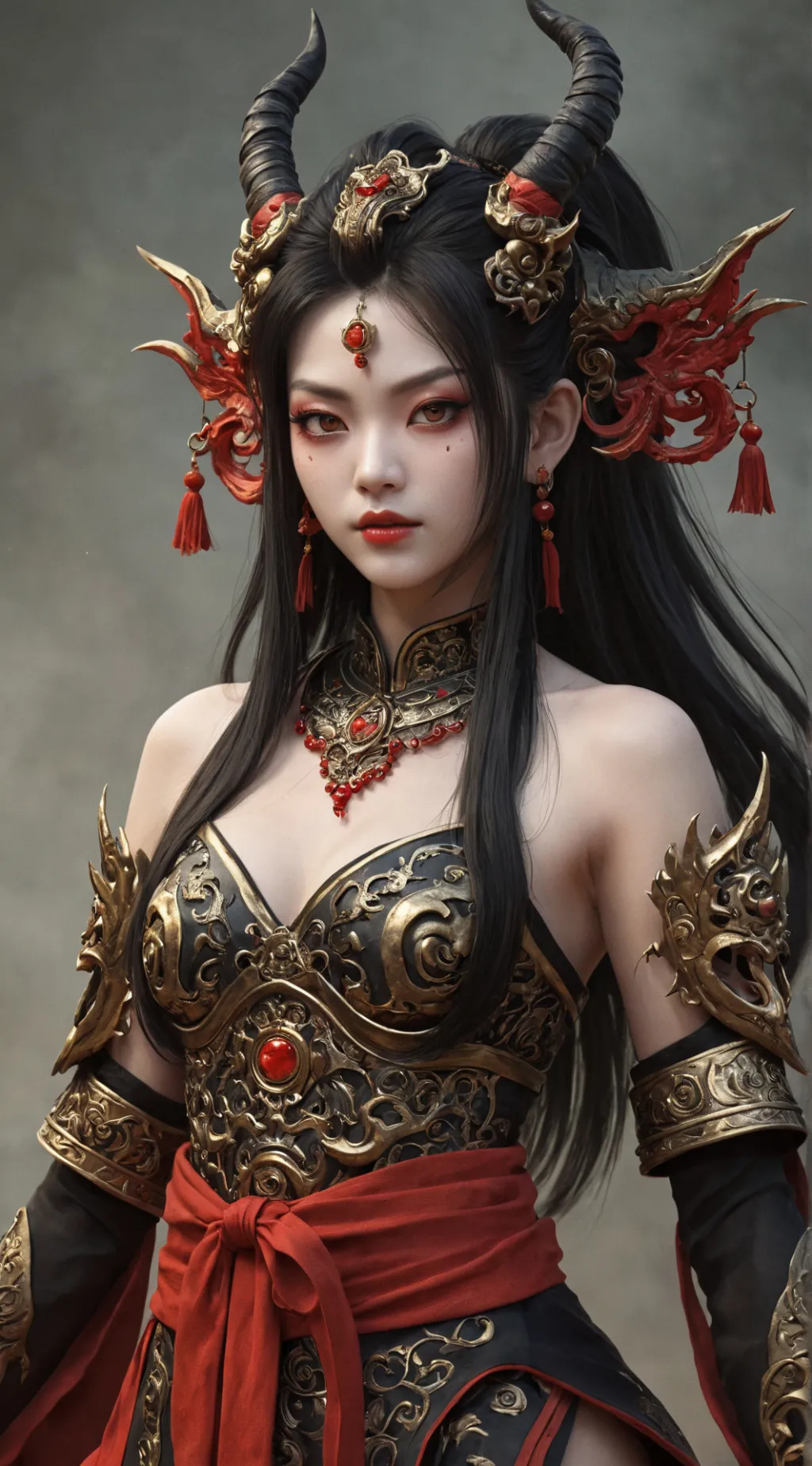 ai character: Makato Mitsuba background