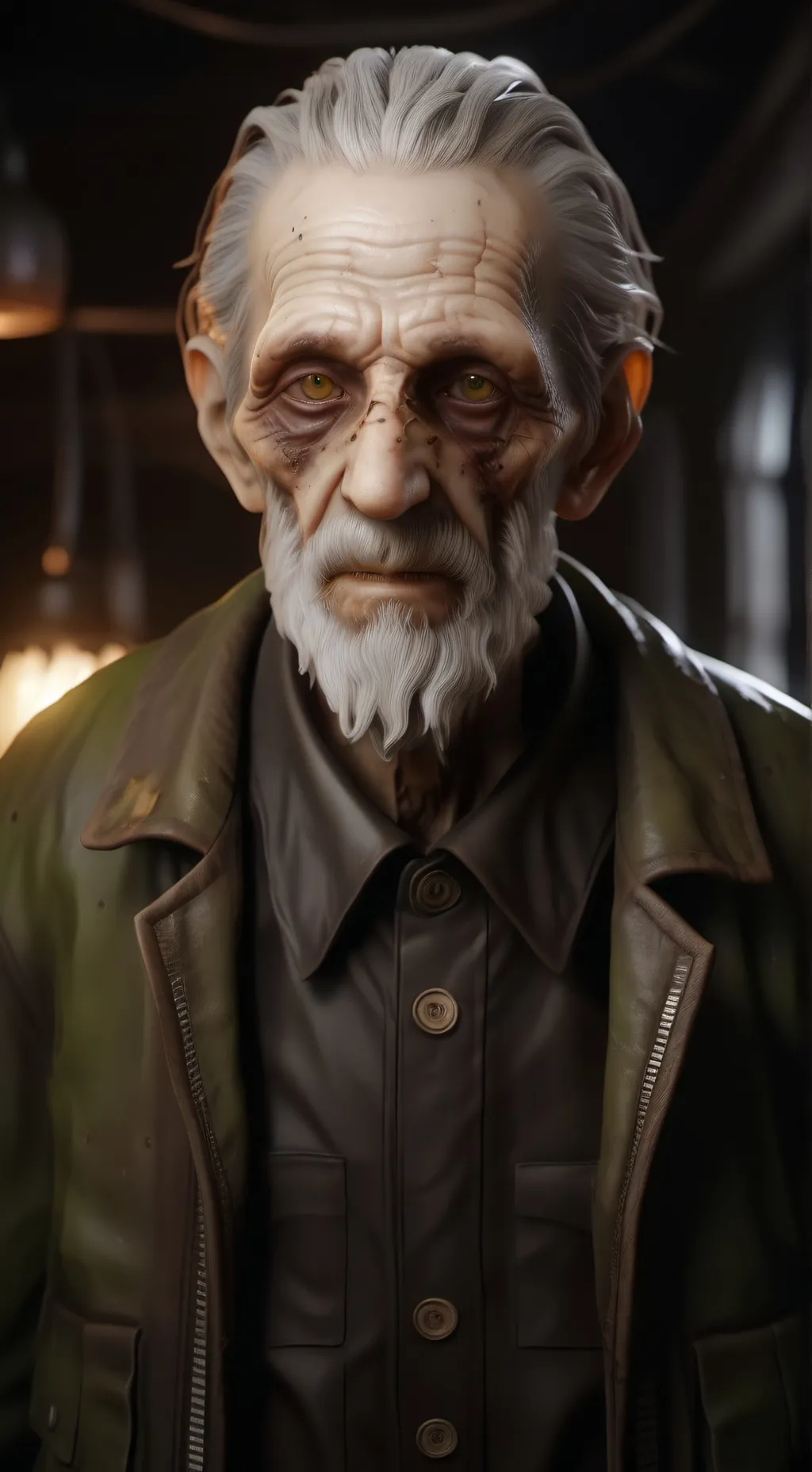 ai character: Zeus background