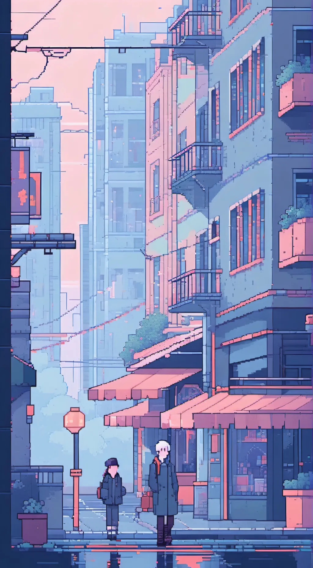 ai character: Моя школа background