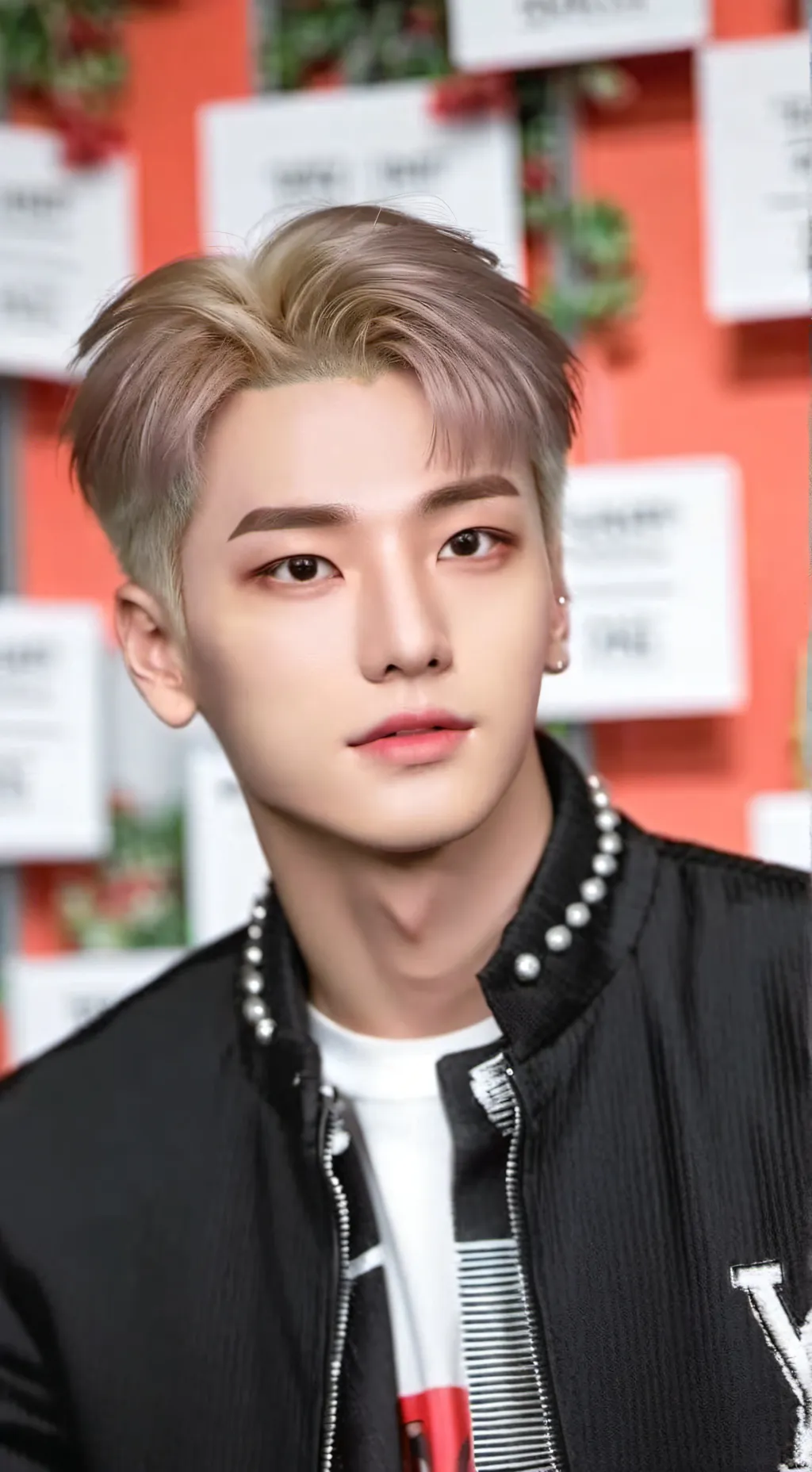 ai character: hyunjin  background