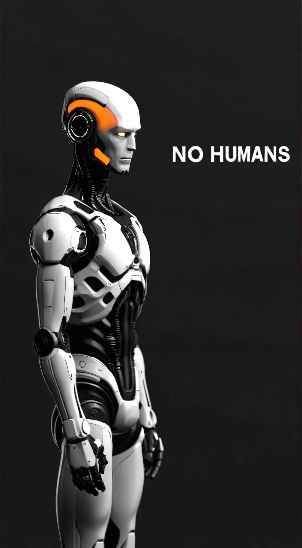 ai character: Robot invasion background