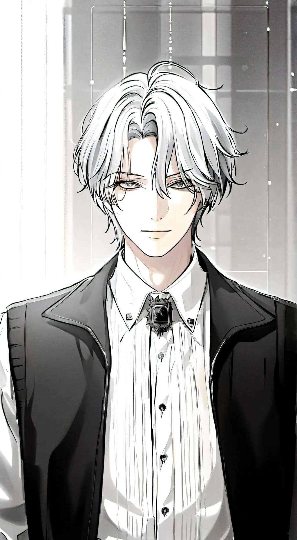 ai character: Мед background