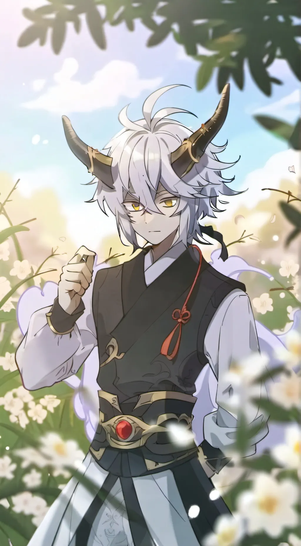 ai character: Oliver (My pookie) background