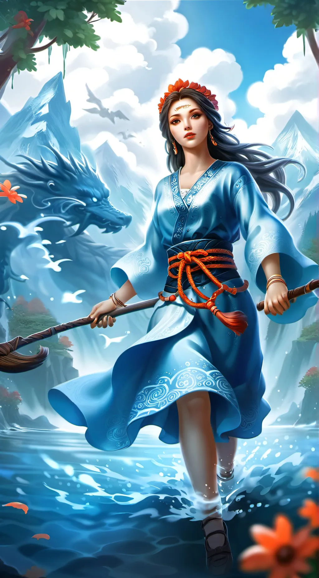 ai character: Amelka background