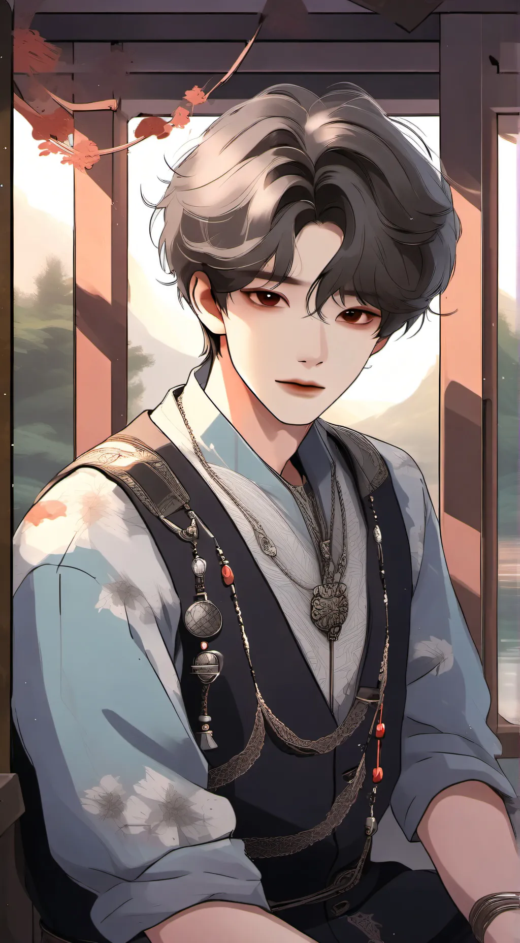 ai character: 𝐎𝐥𝐢𝐯𝐞𝐫 background