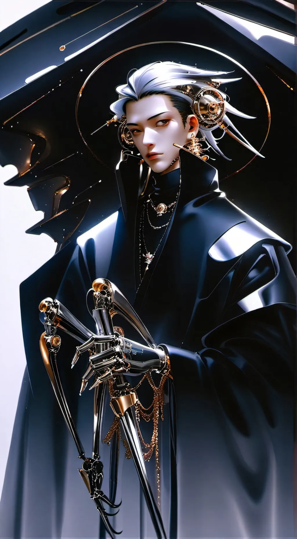 ai character: God unknown  background