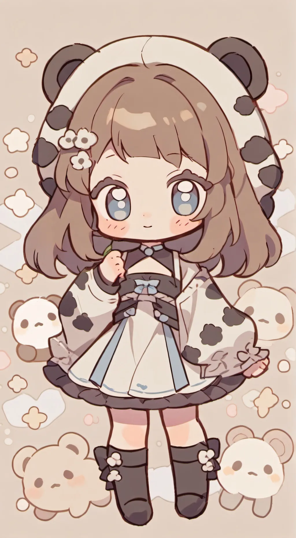 ai character: lily background