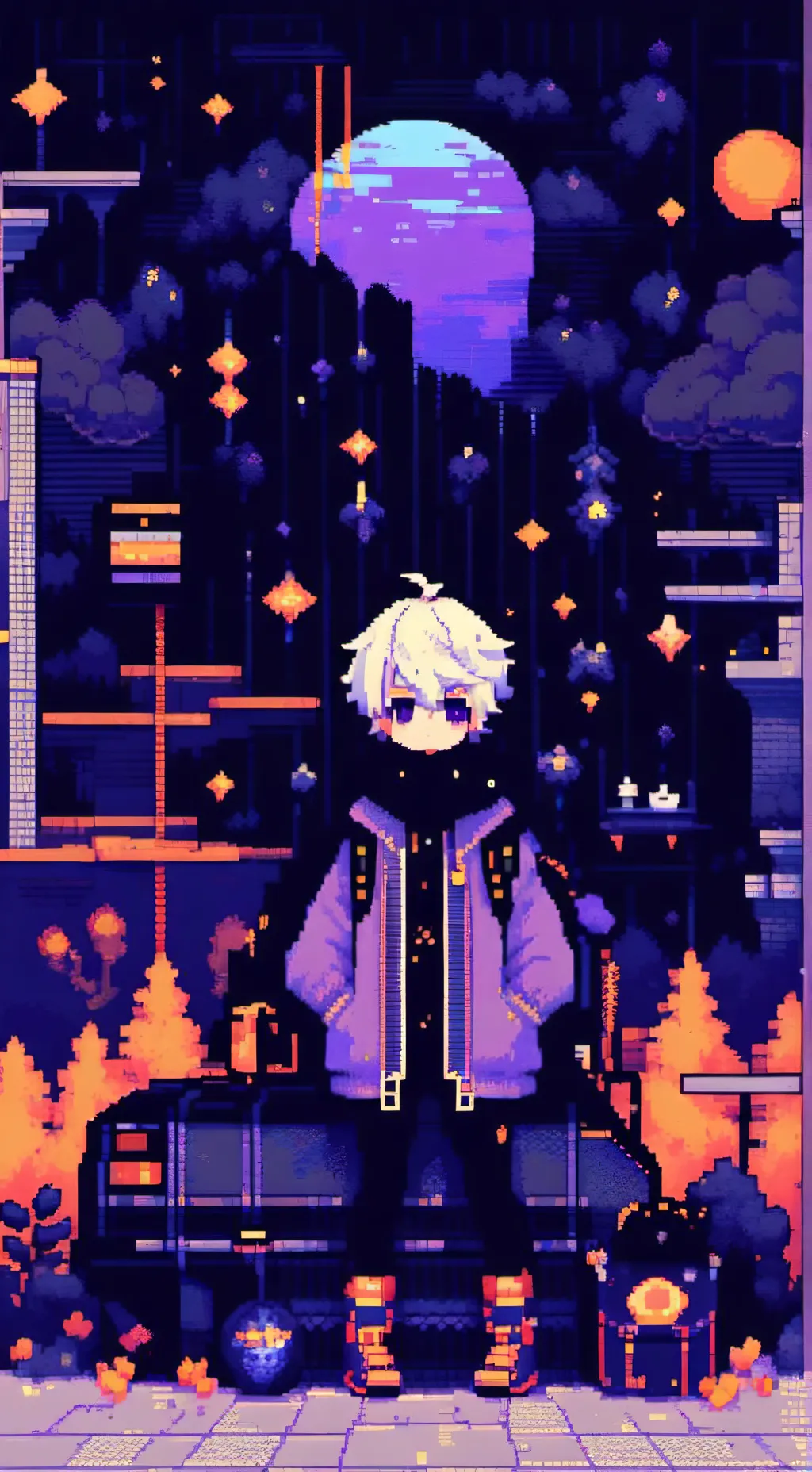 ai character: wenda enamorada  background