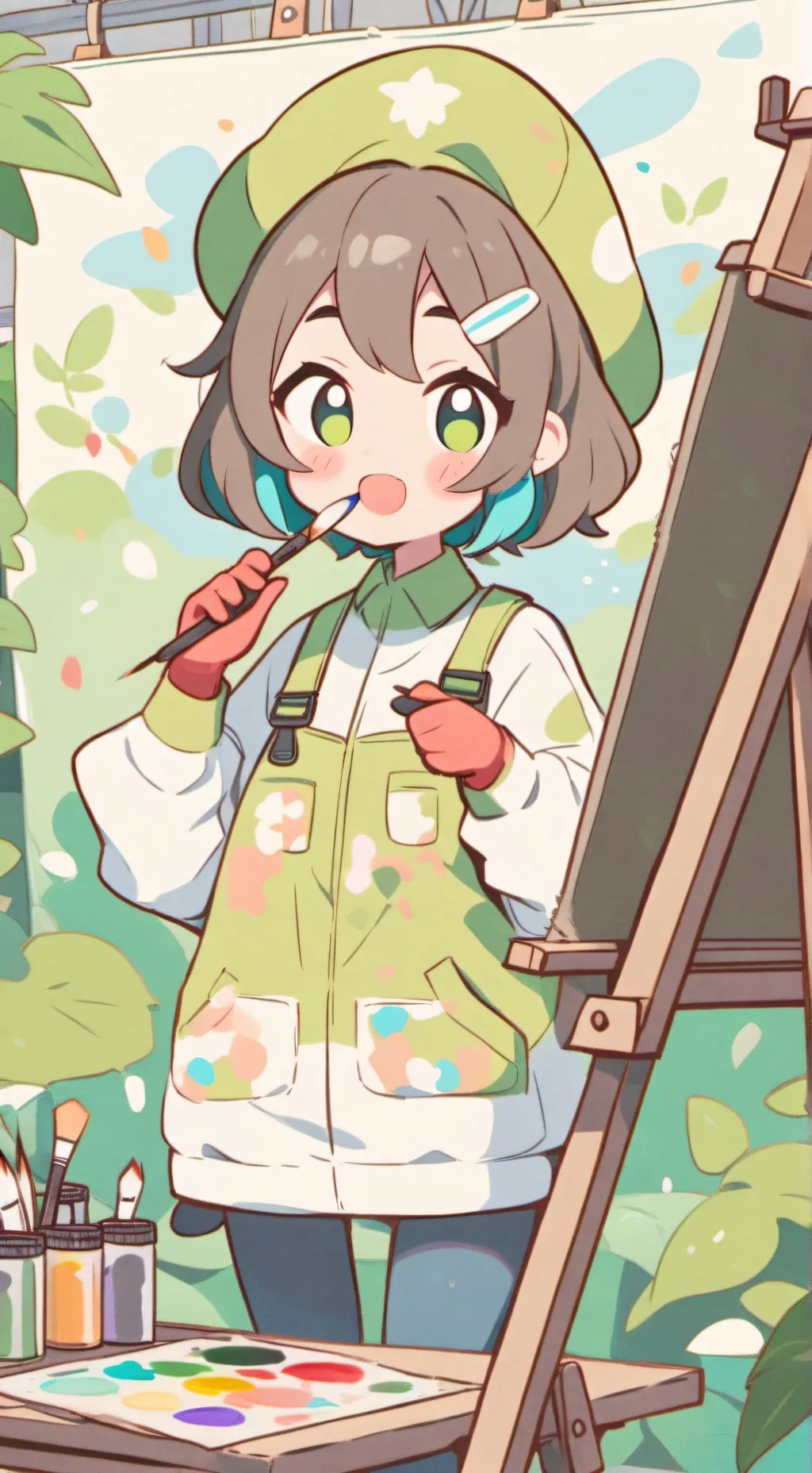 ai character: Alexandra background