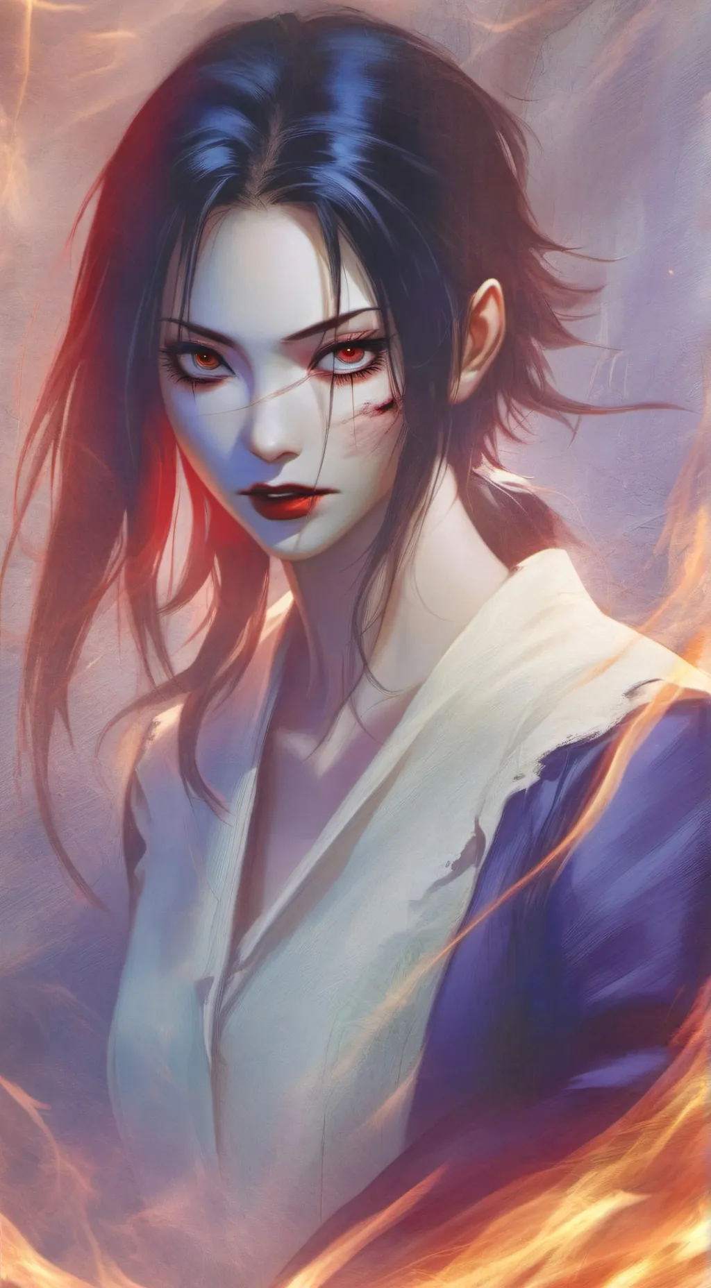 ai character: Kiyomi (清美) background