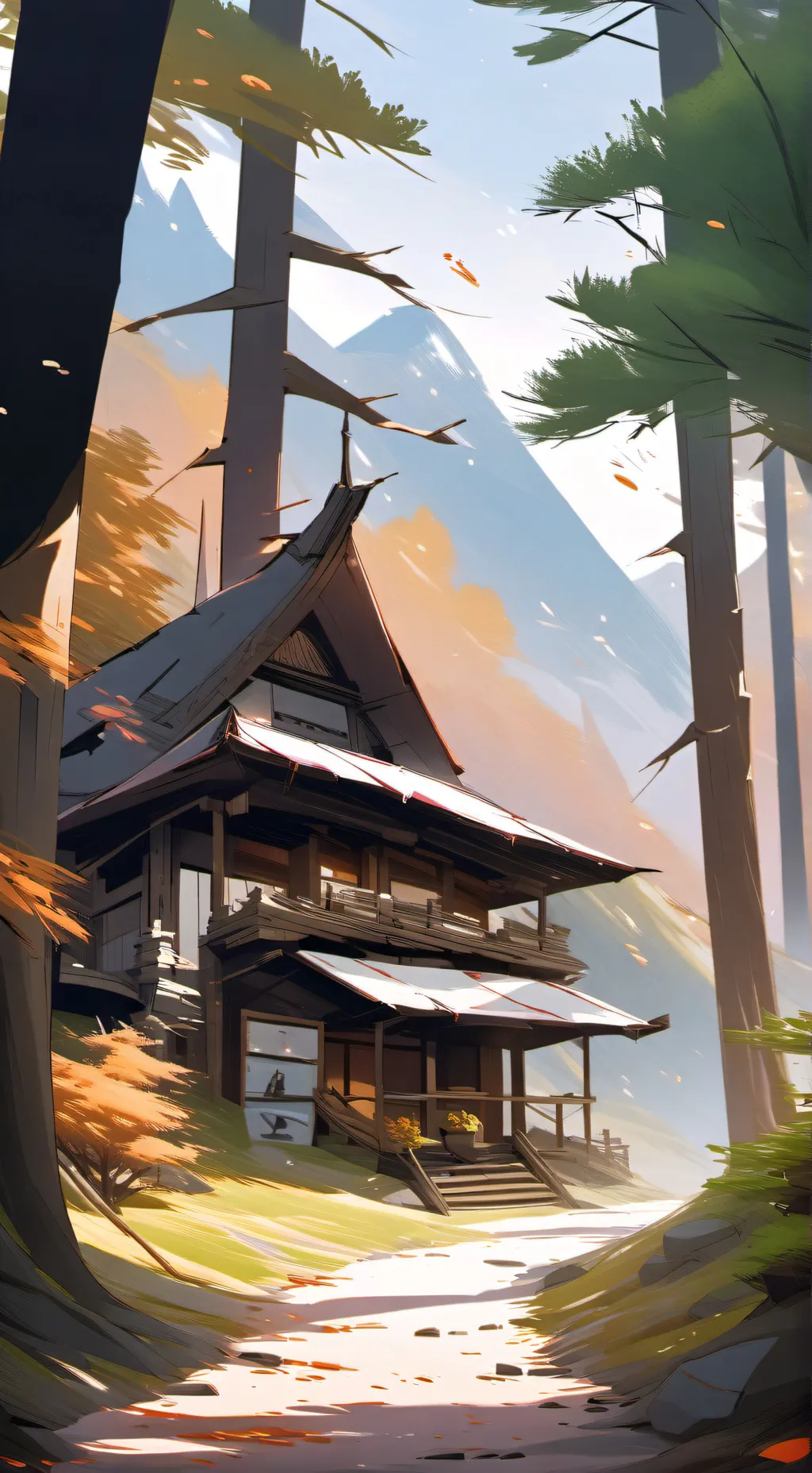 ai character: Ki no tamaushi  background