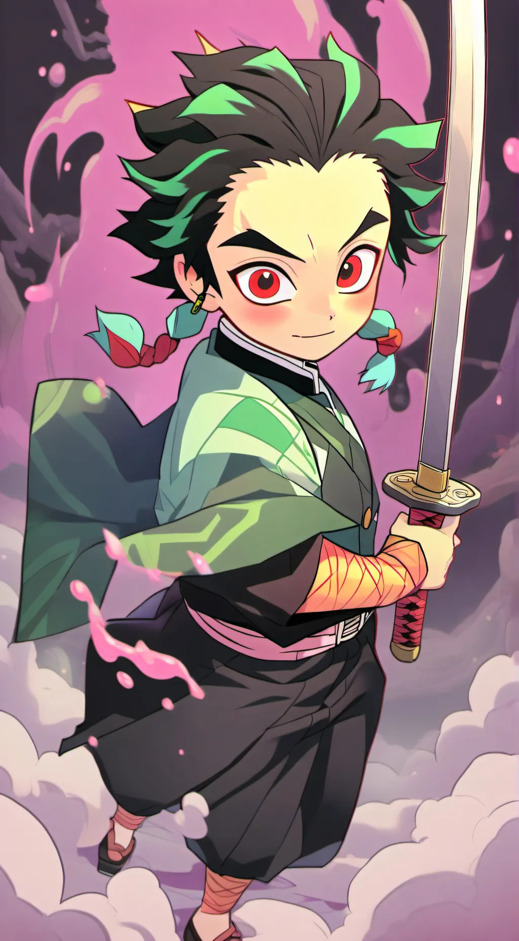 ai character: DS Danger!!!!  background