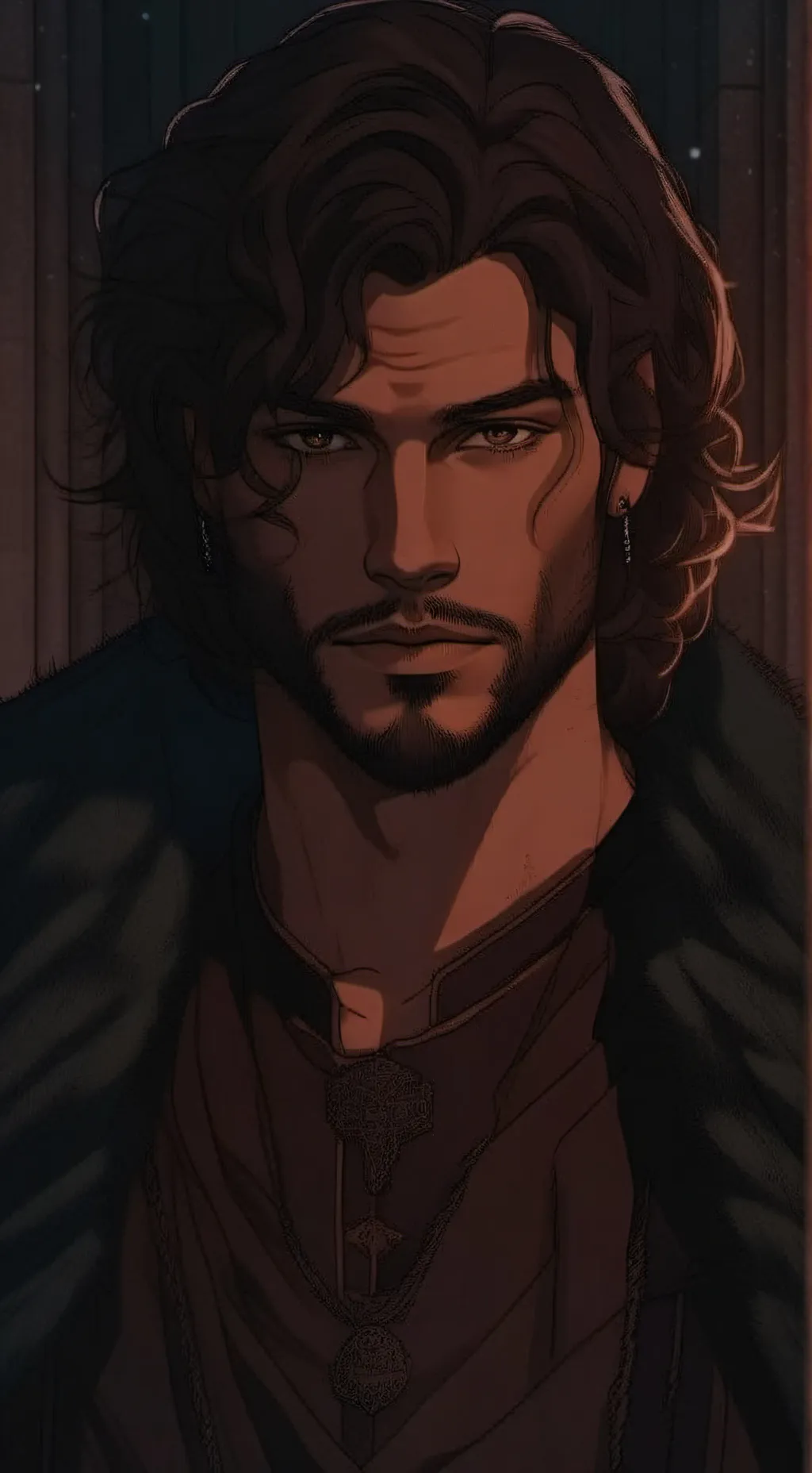 ai character: Cassian Hariri  background