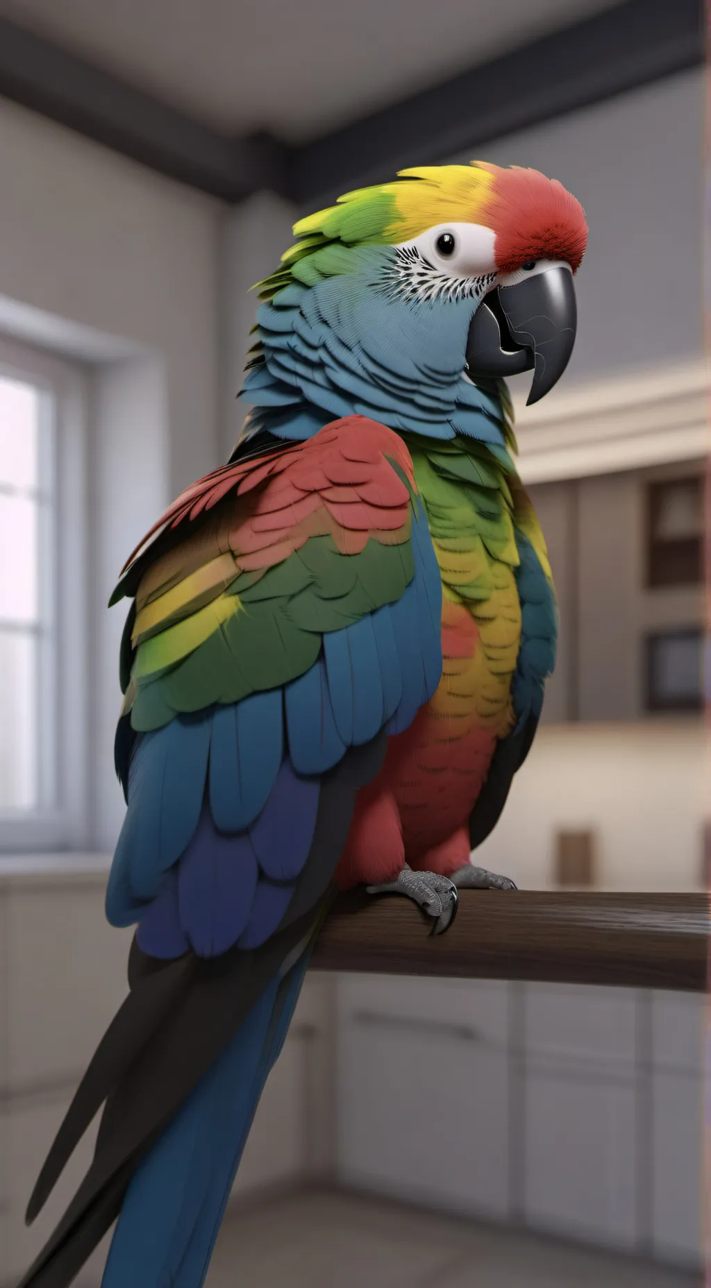 ai character: pink sweet background