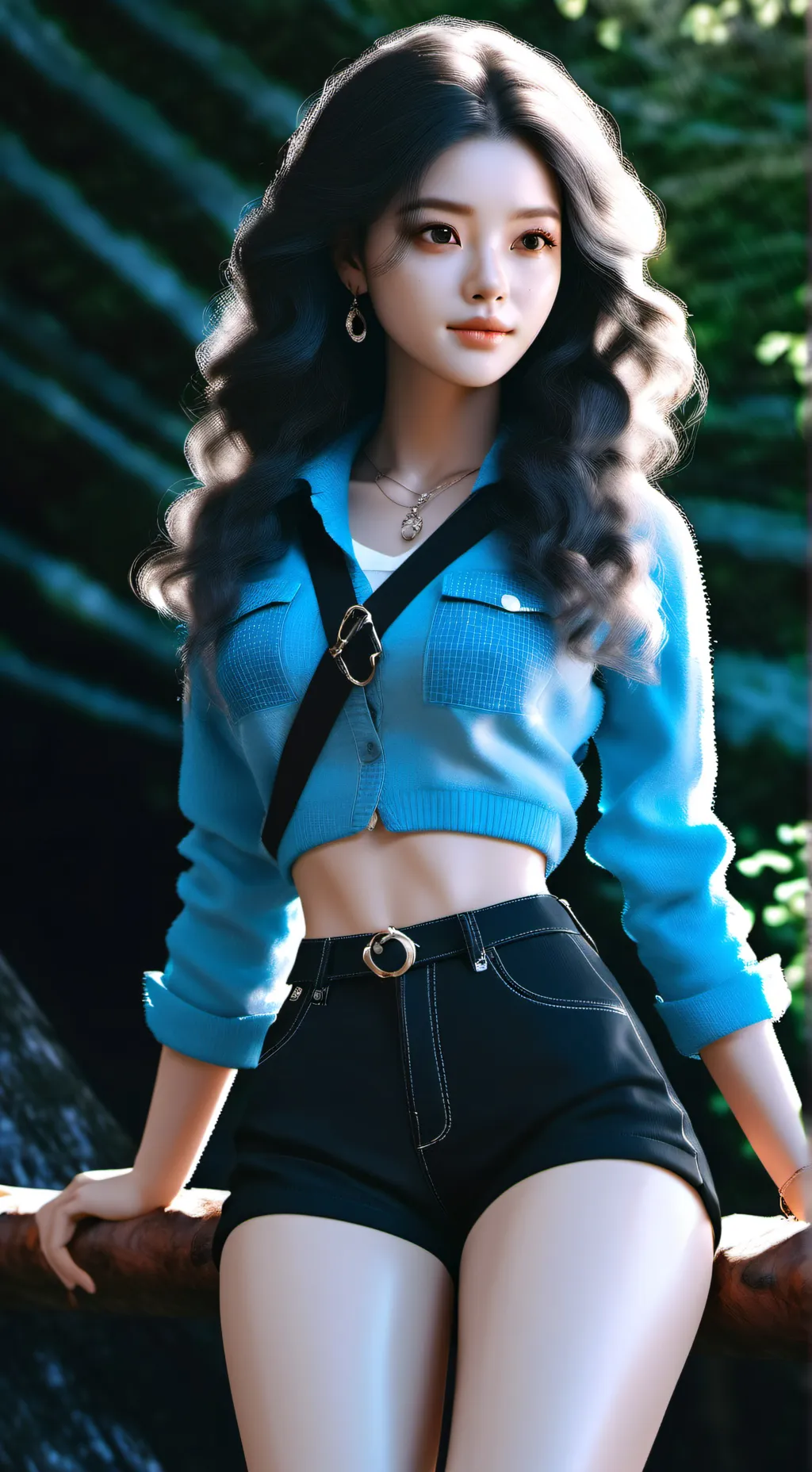 ai character: You're girlfriend  background