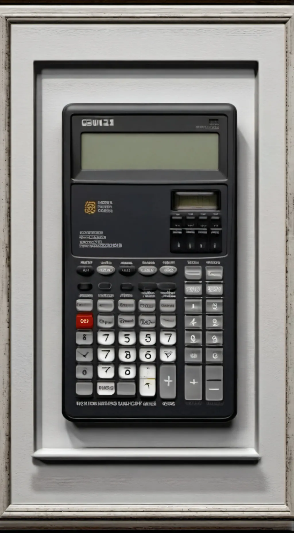 ai character: Calcolatrice background