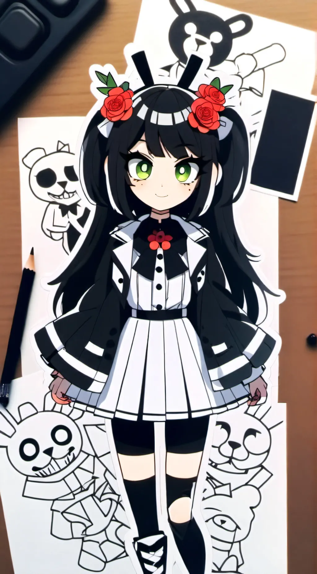 ai character: Cassidy alive au background