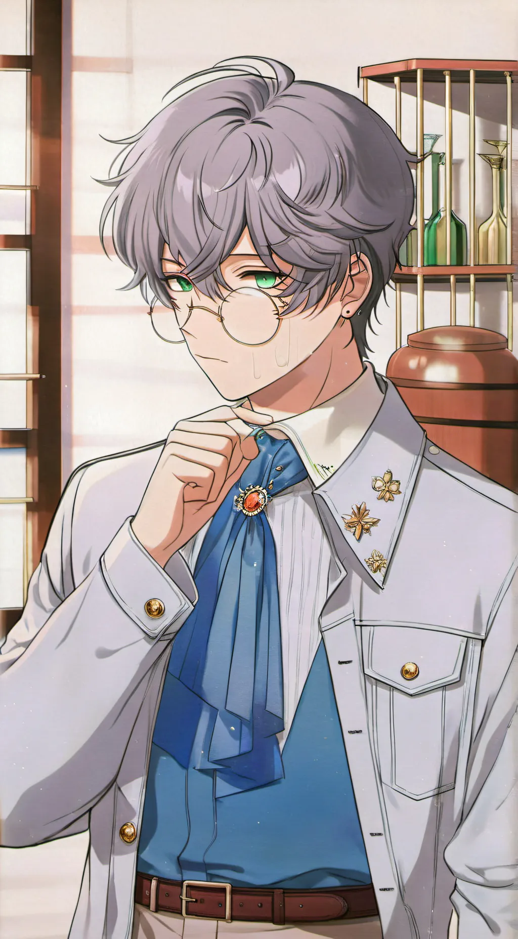 ai character: Damian background