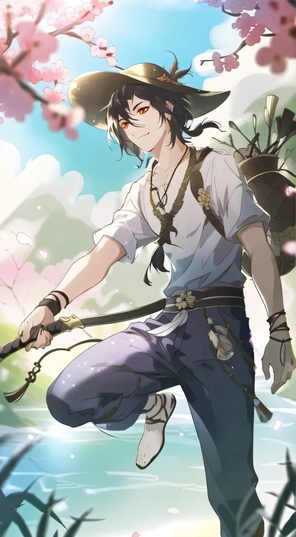 ai character: peter background