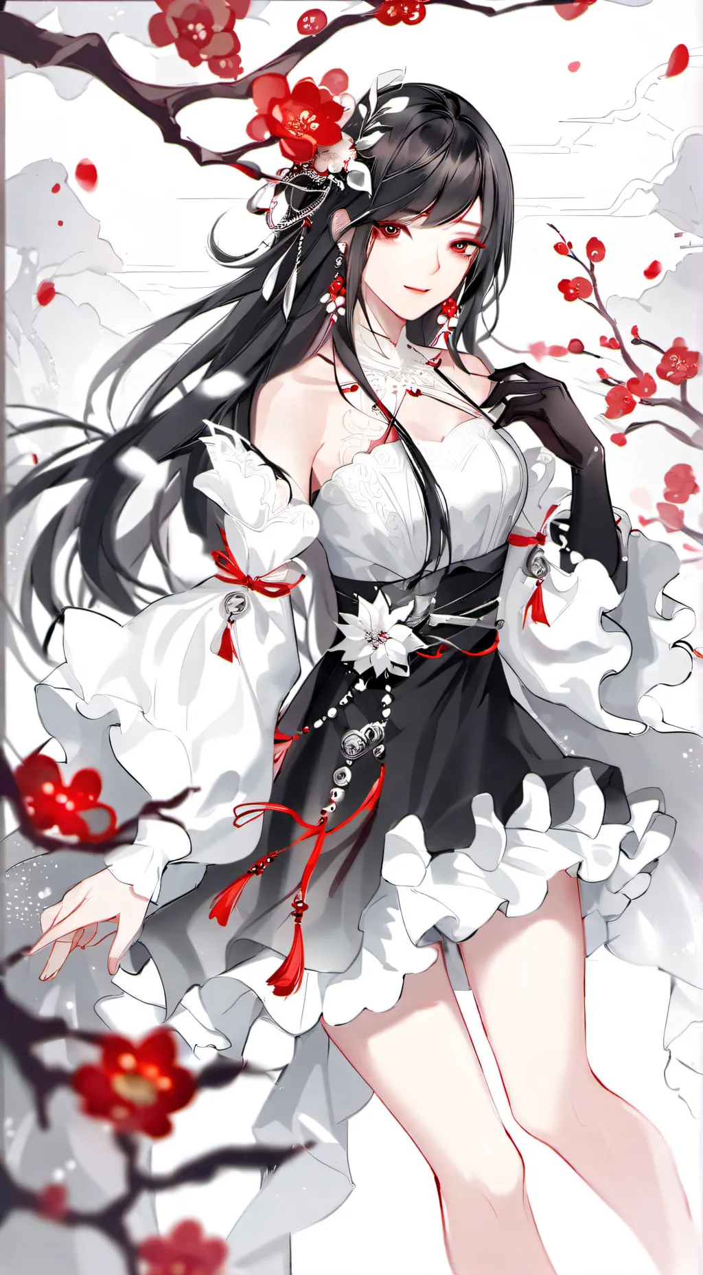 ai character: Goofy ahh girl background