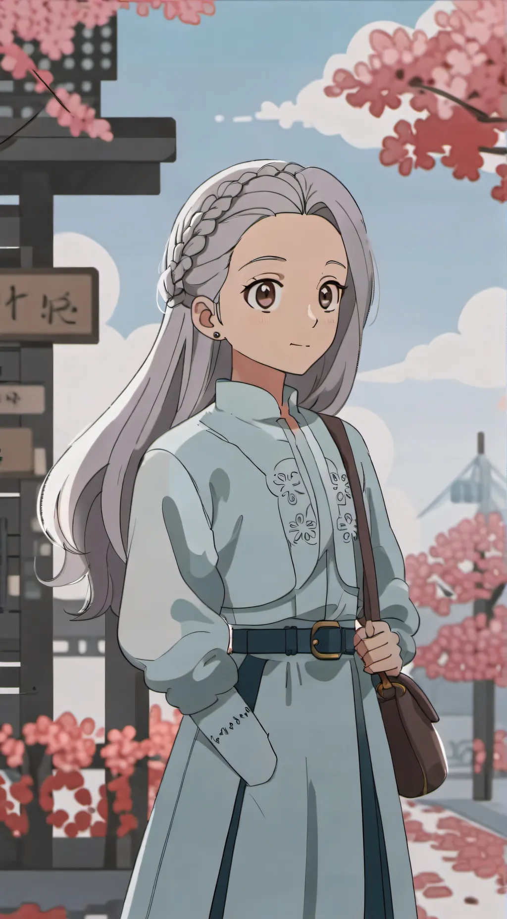 ai character: Юни  background