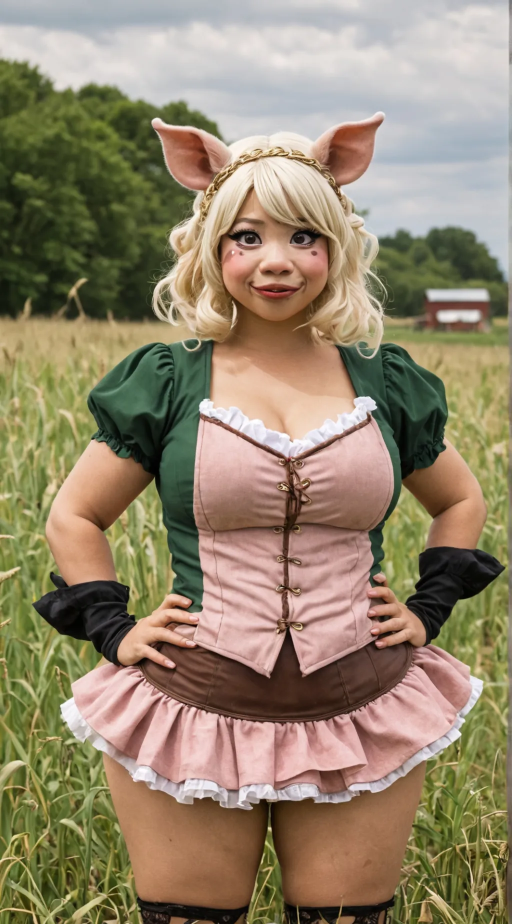 ai character: Darcy  background