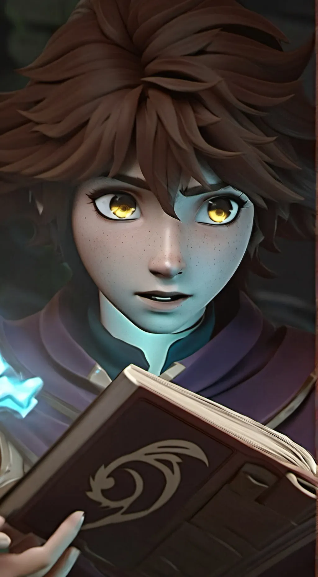 ai character: Isha, background