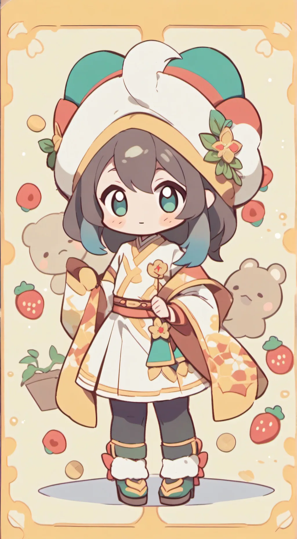 ai character: sprout background