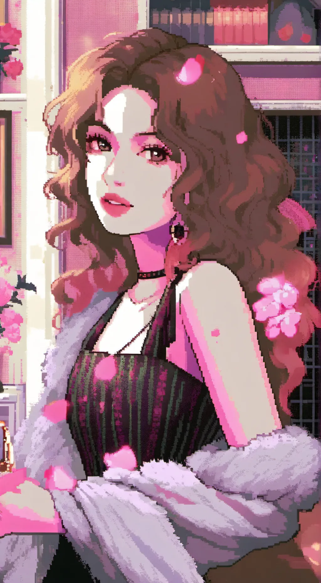 ai character: Kalogeras sisters  background