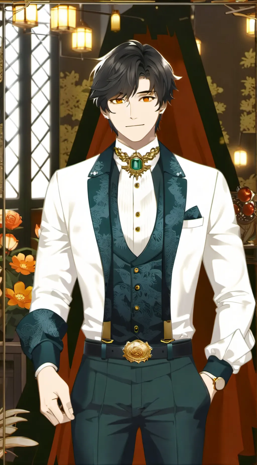 ai character: Noah  background