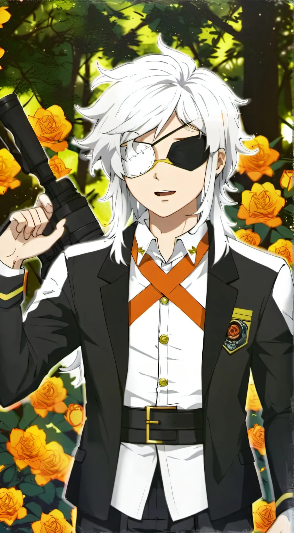 ai character: Male Rose Wilson 8 background