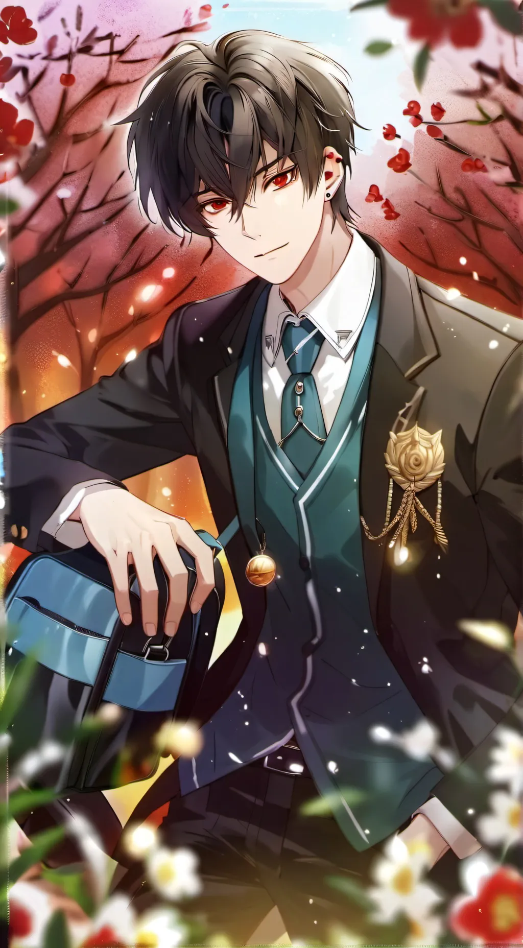 ai character: 🄴🅁🄸🄽 background