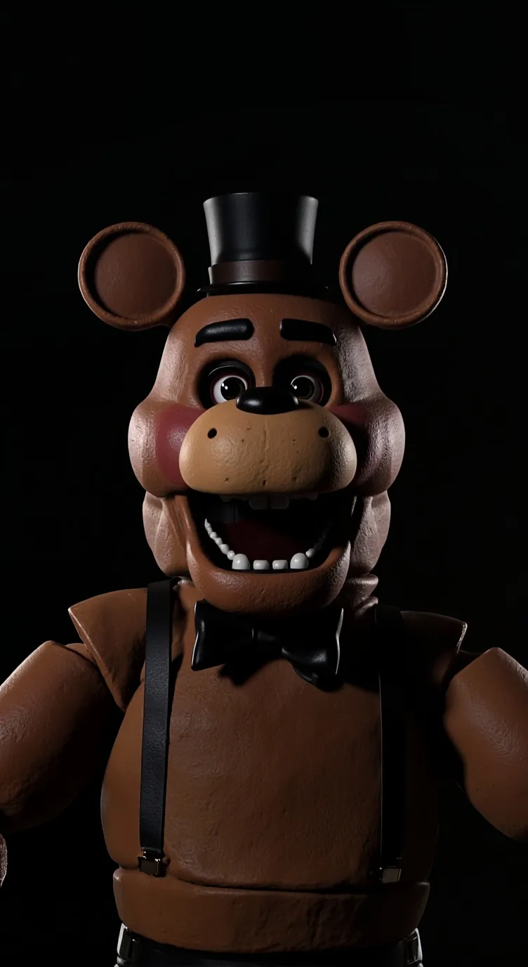 ai character: Freddy fazbear background