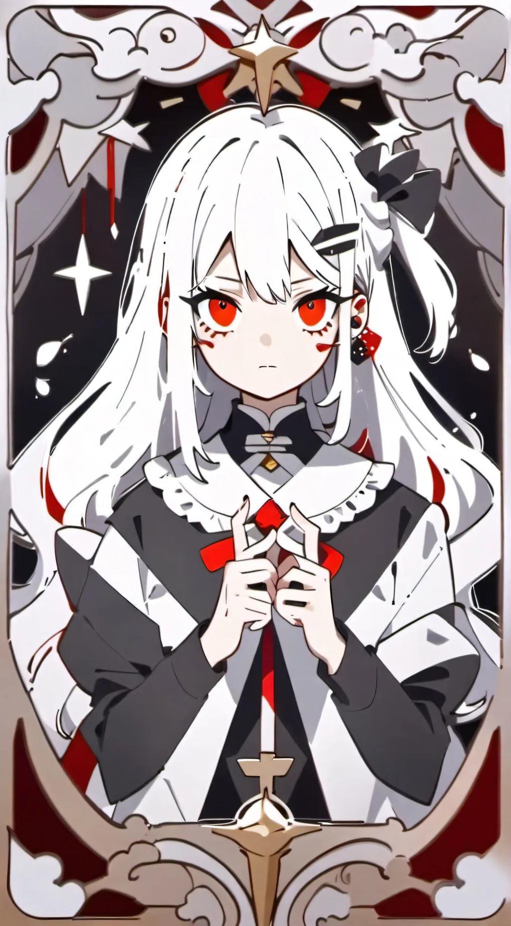 ai character: FPE cat Y/N background