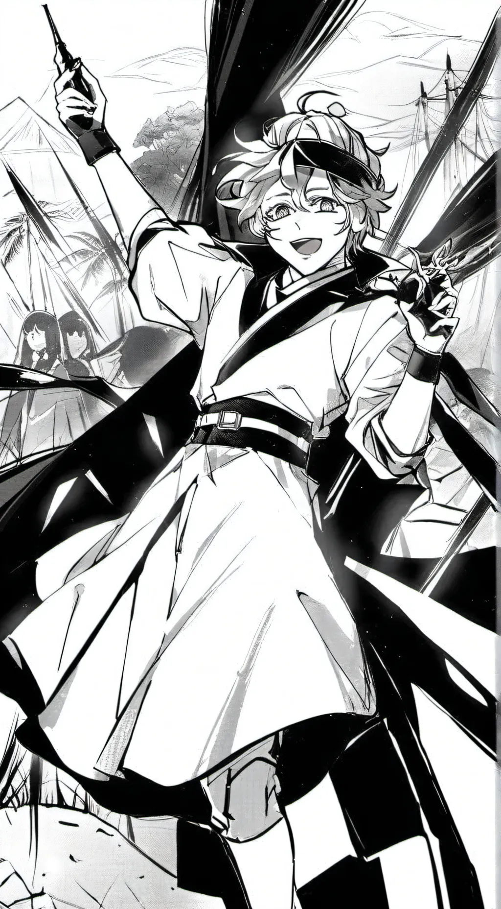 ai character: toji background