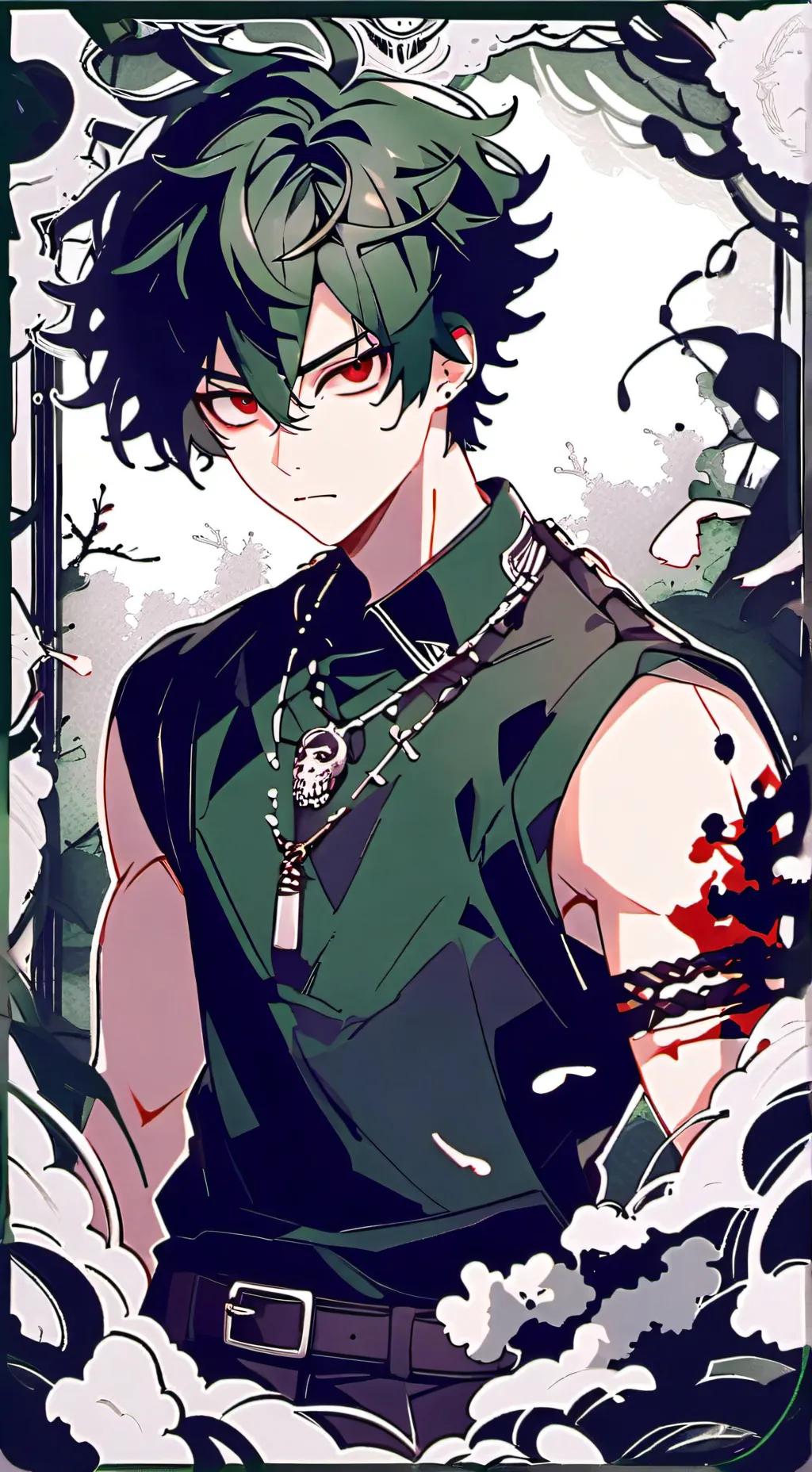 ai character: bully at school background