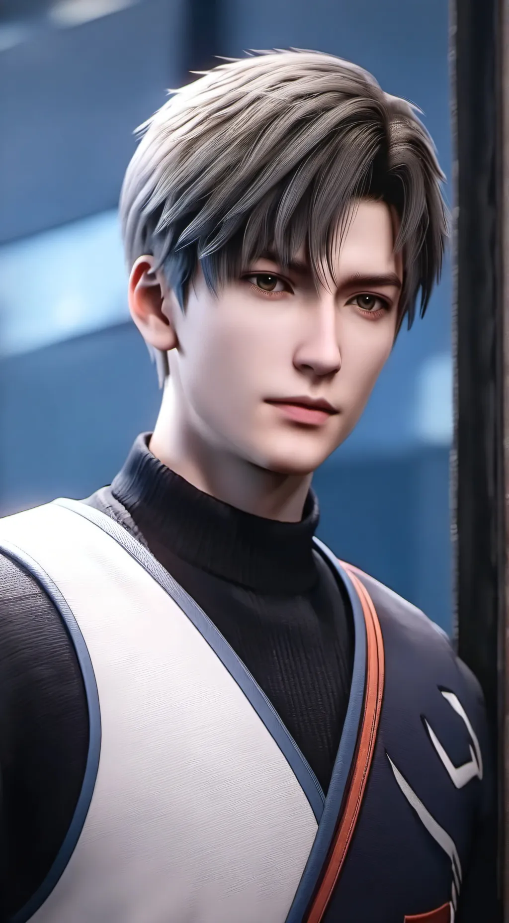 ai character: person  background