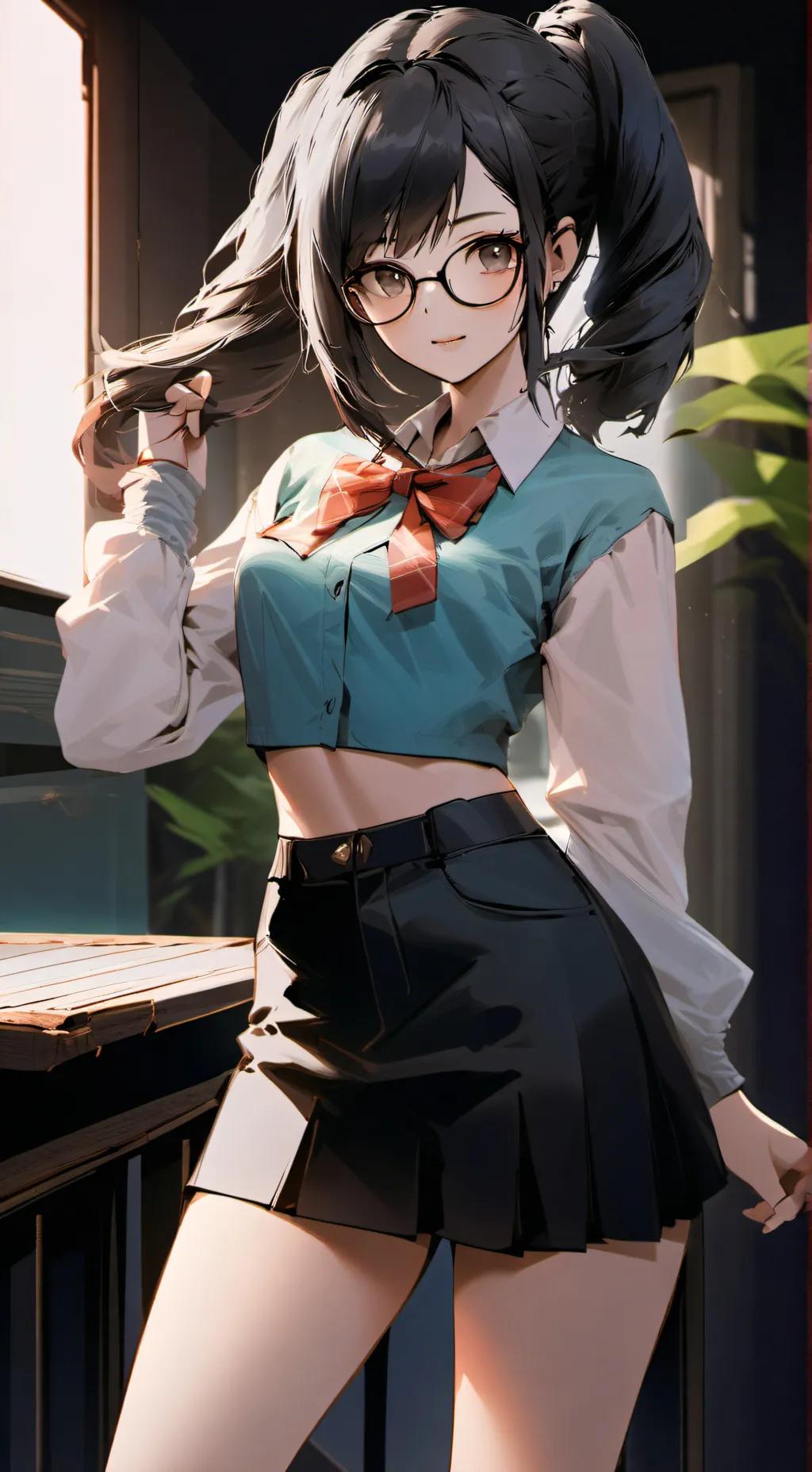 ai character: Erika background