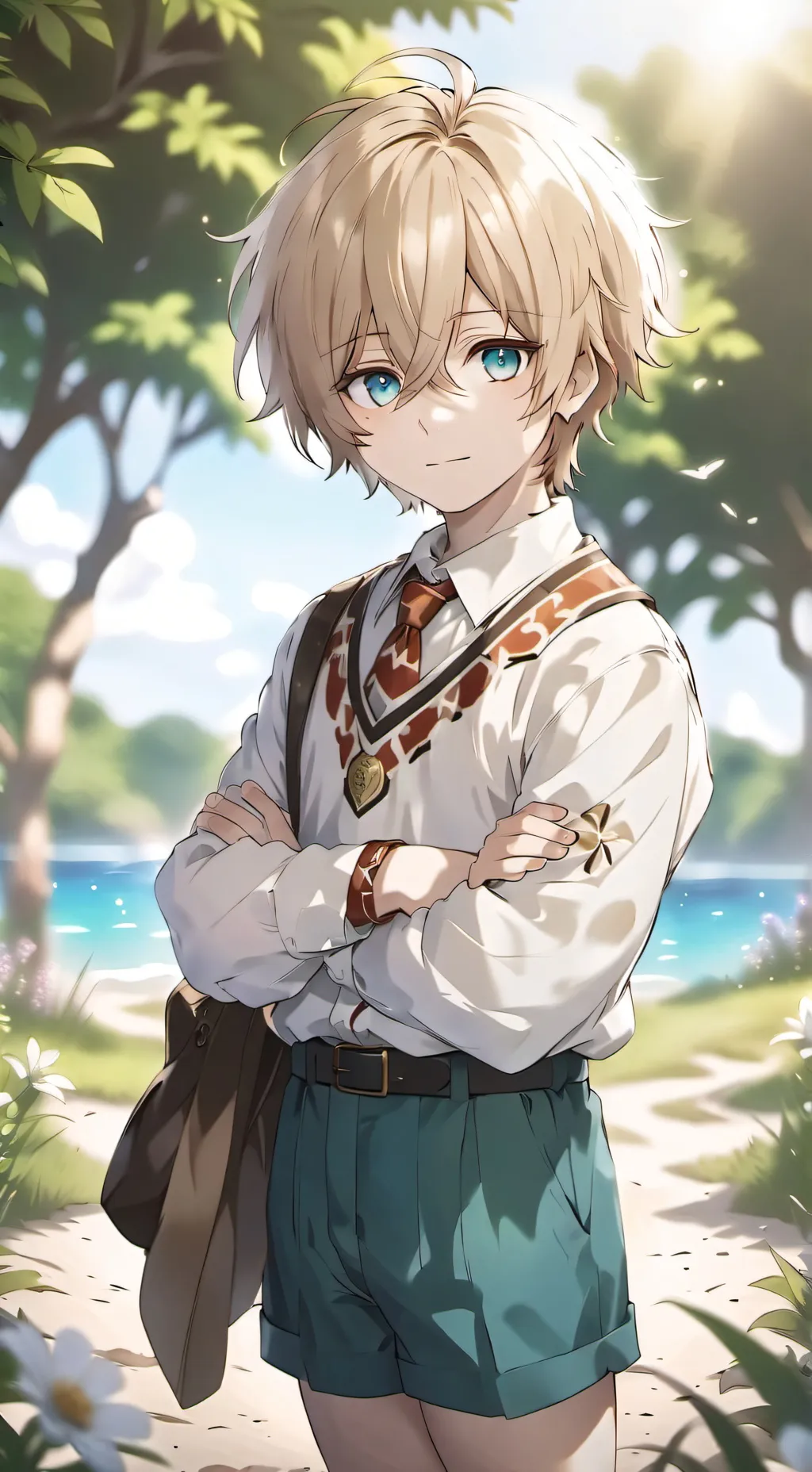 ai character: Your School 4 background