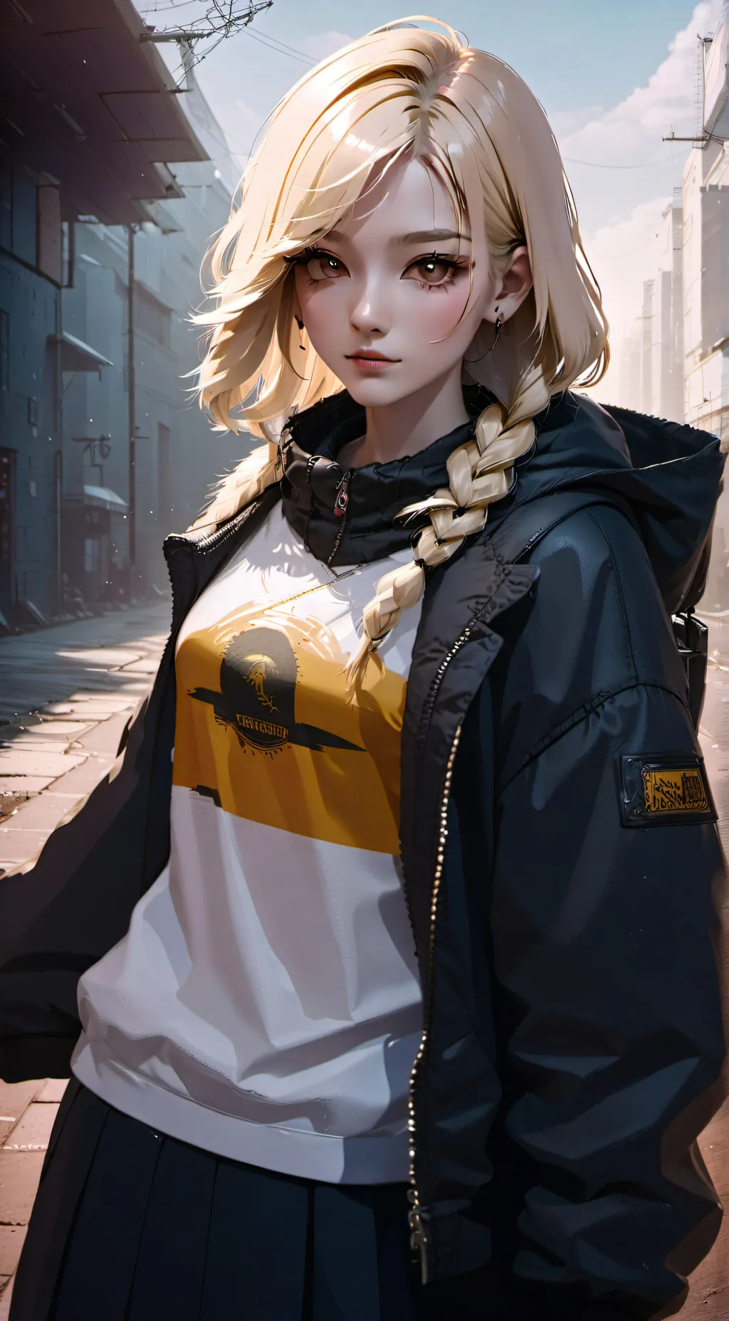 ai character: Hailey background