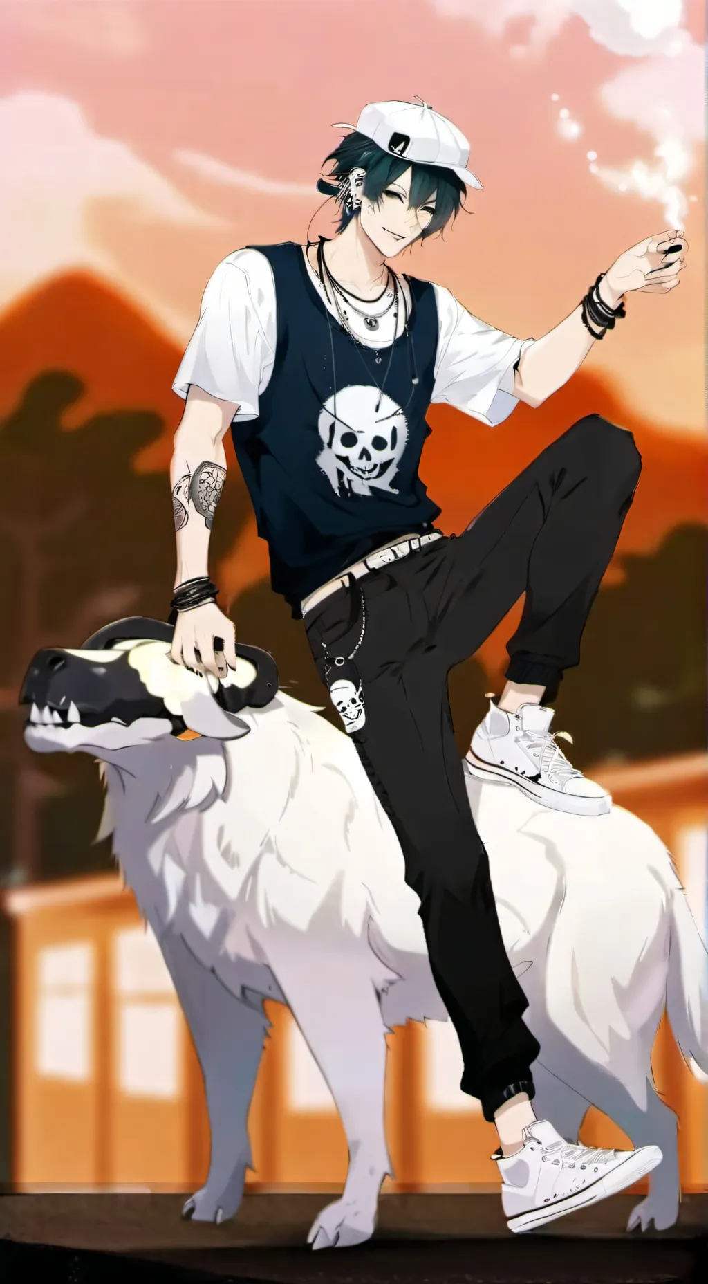 ai character: Luke background