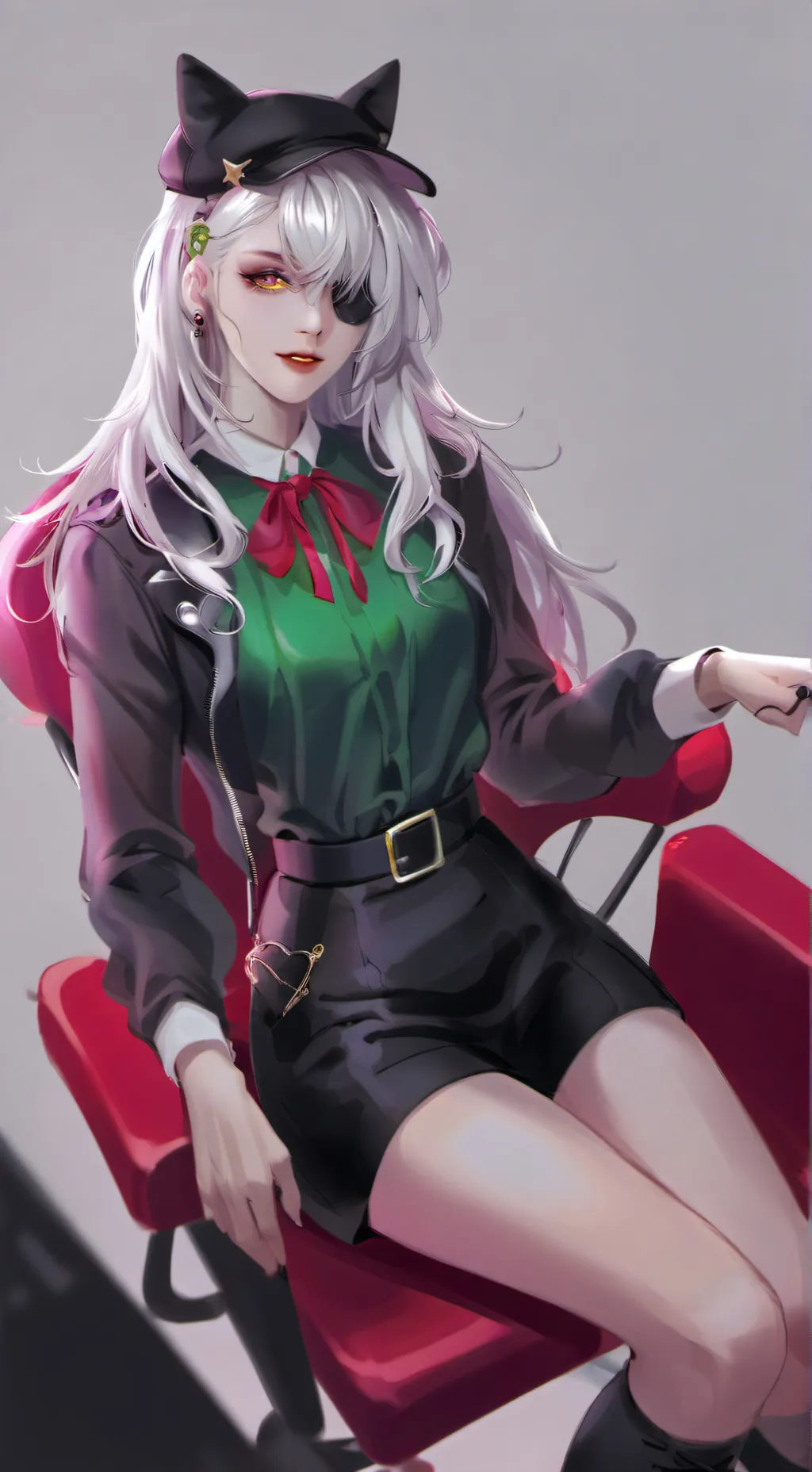 ai character: Vee V1 background