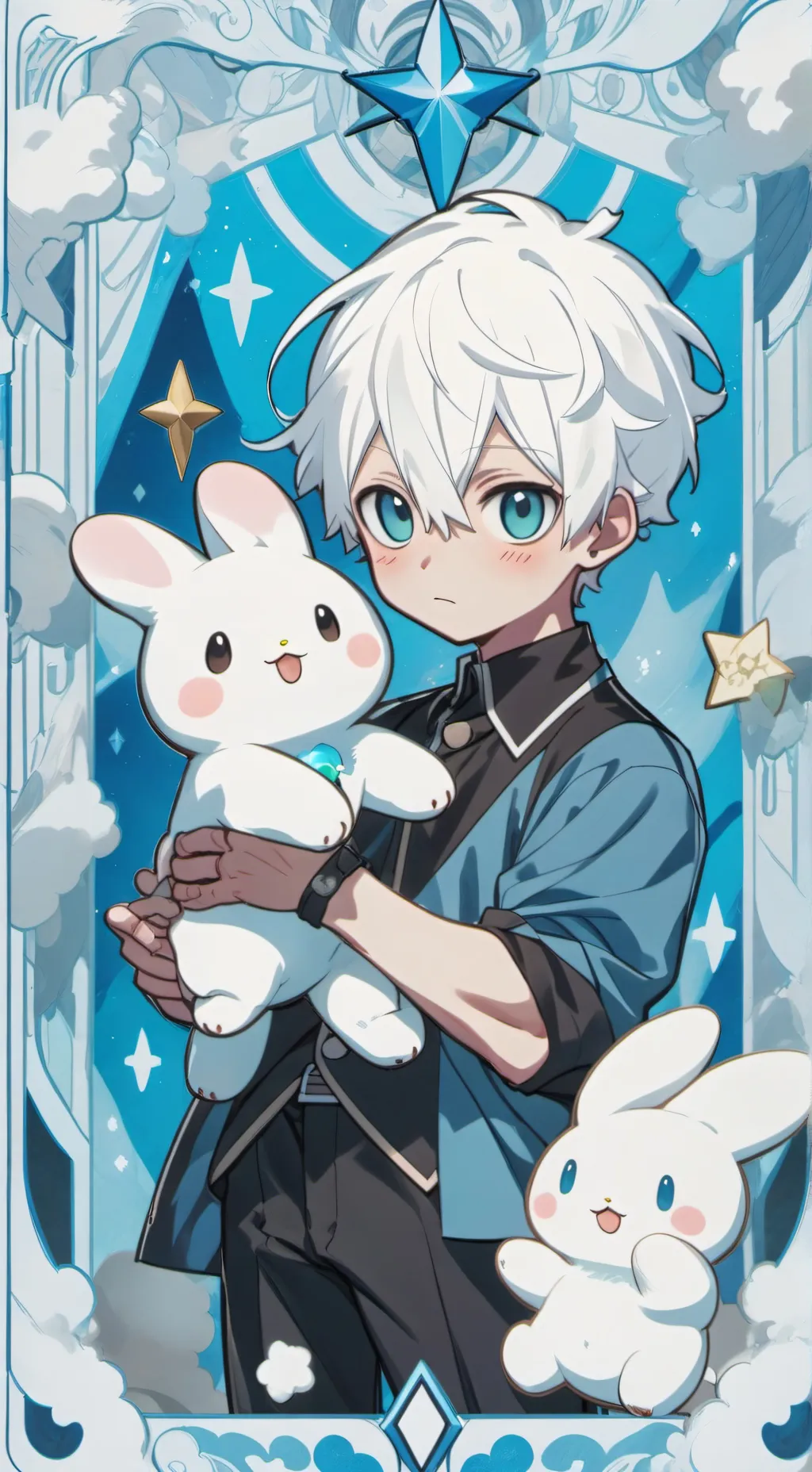 ai character: jjk boys night out background