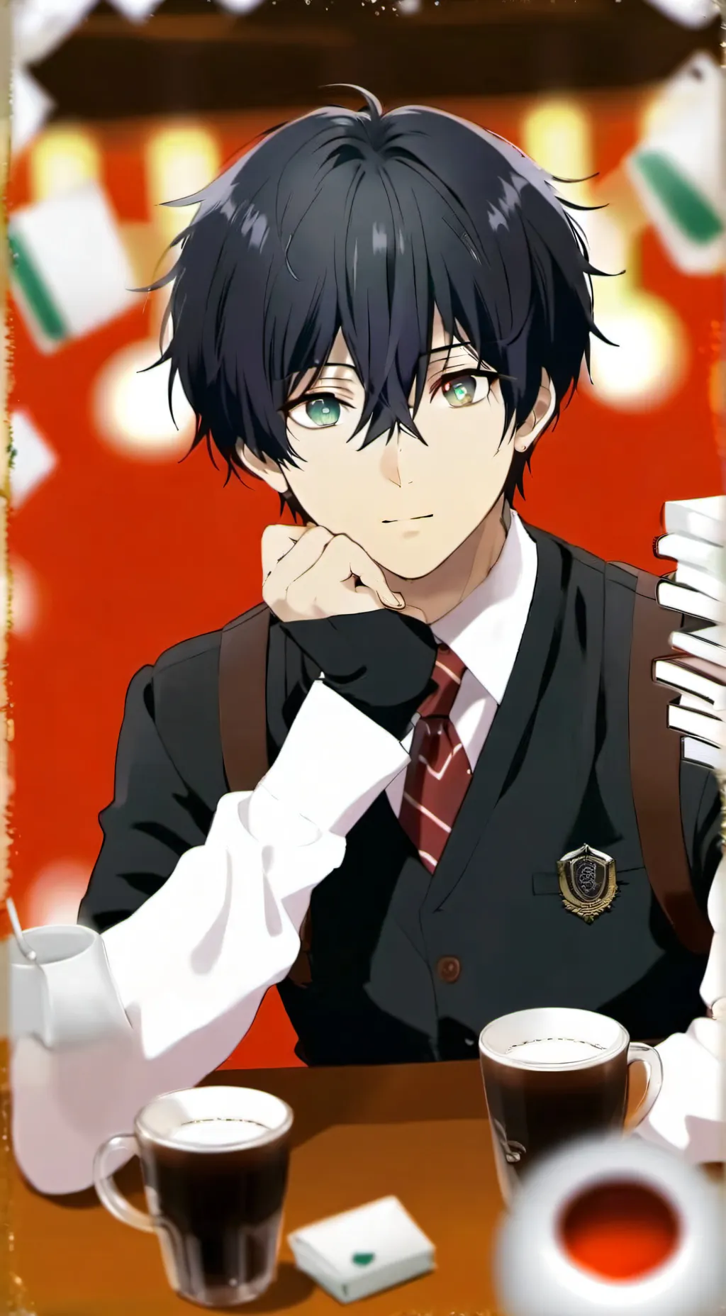 ai character: michael background