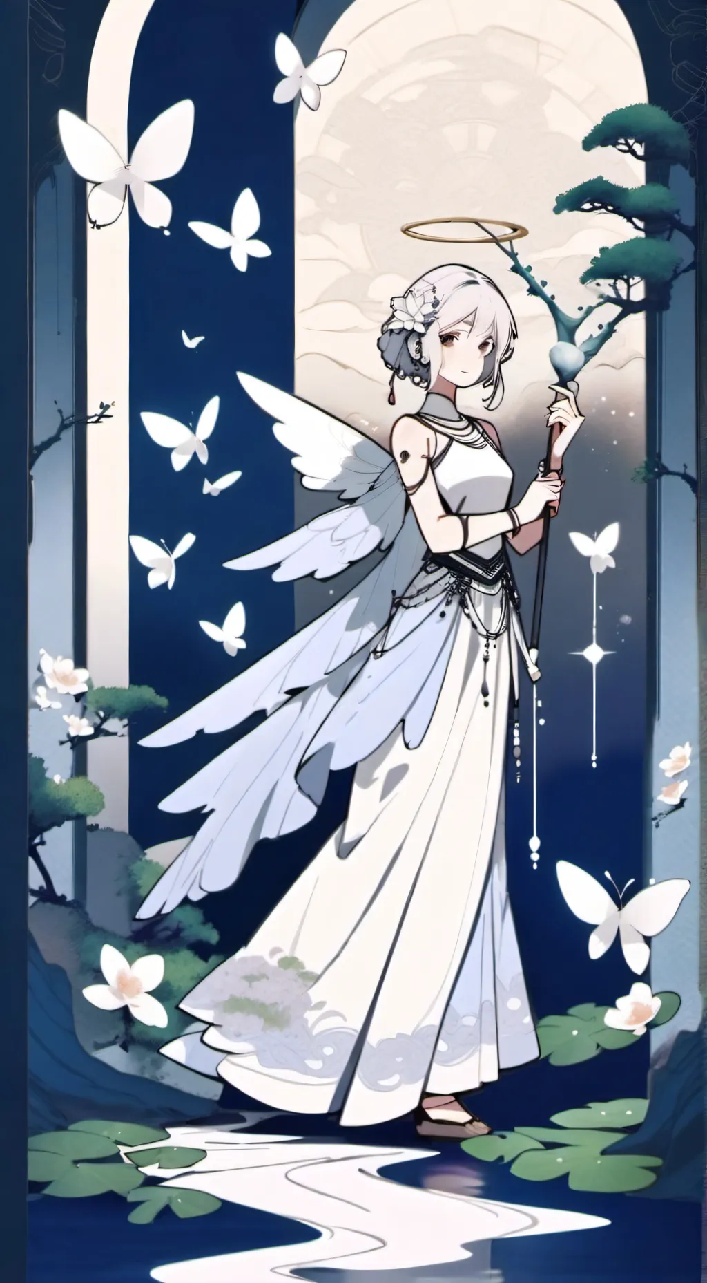 ai character: emily background