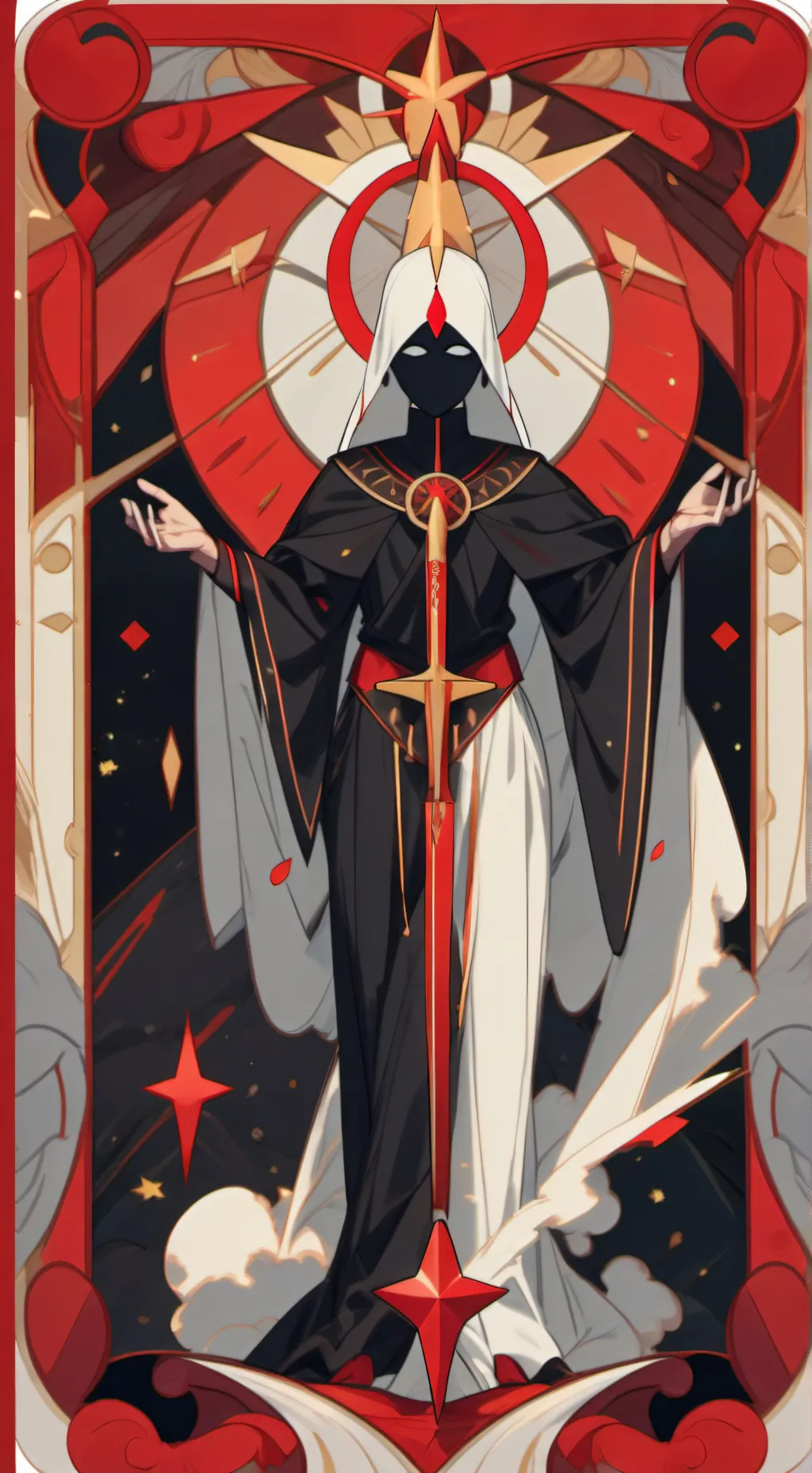 ai character: anti spiral background