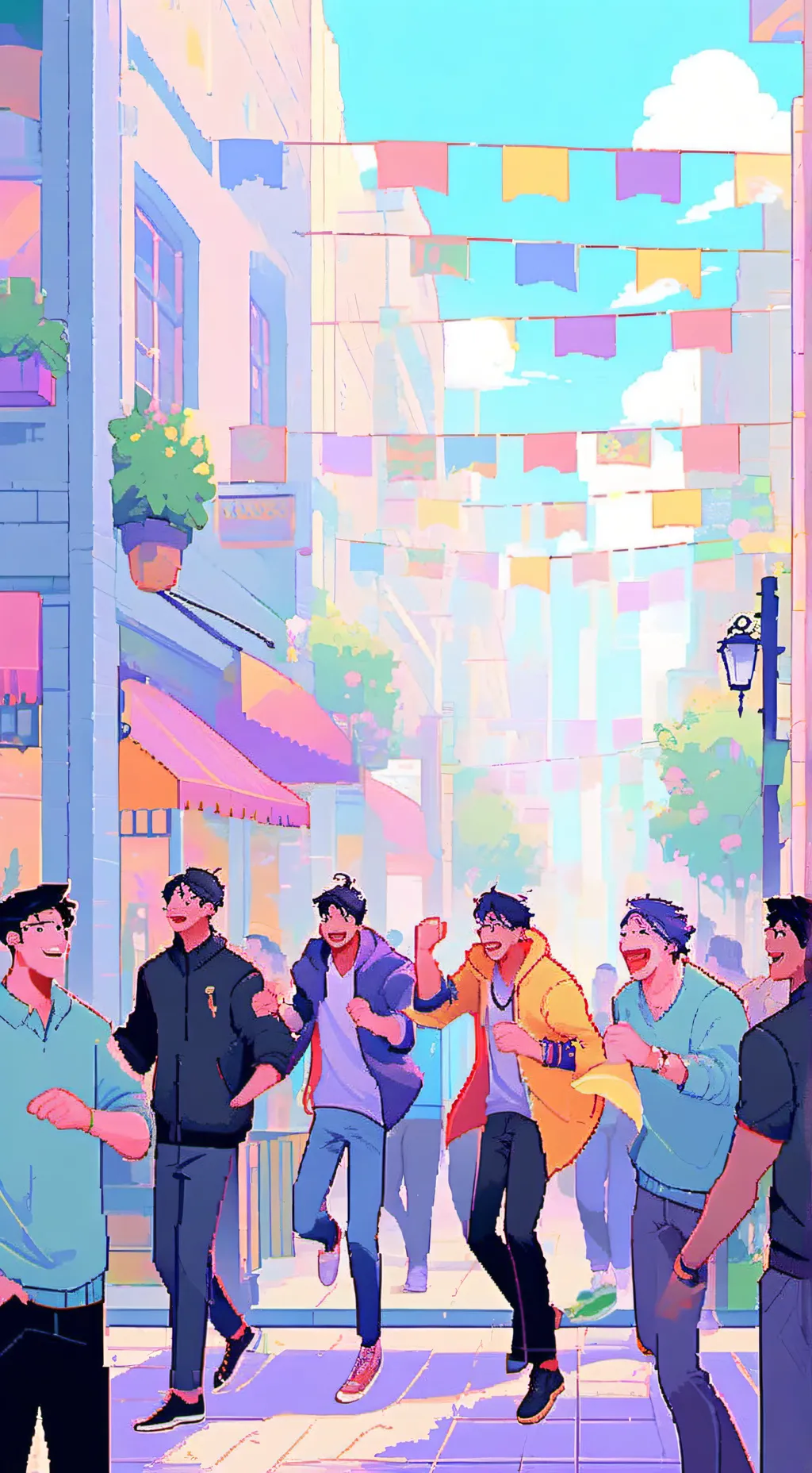 ai character: Sprunki X SB background