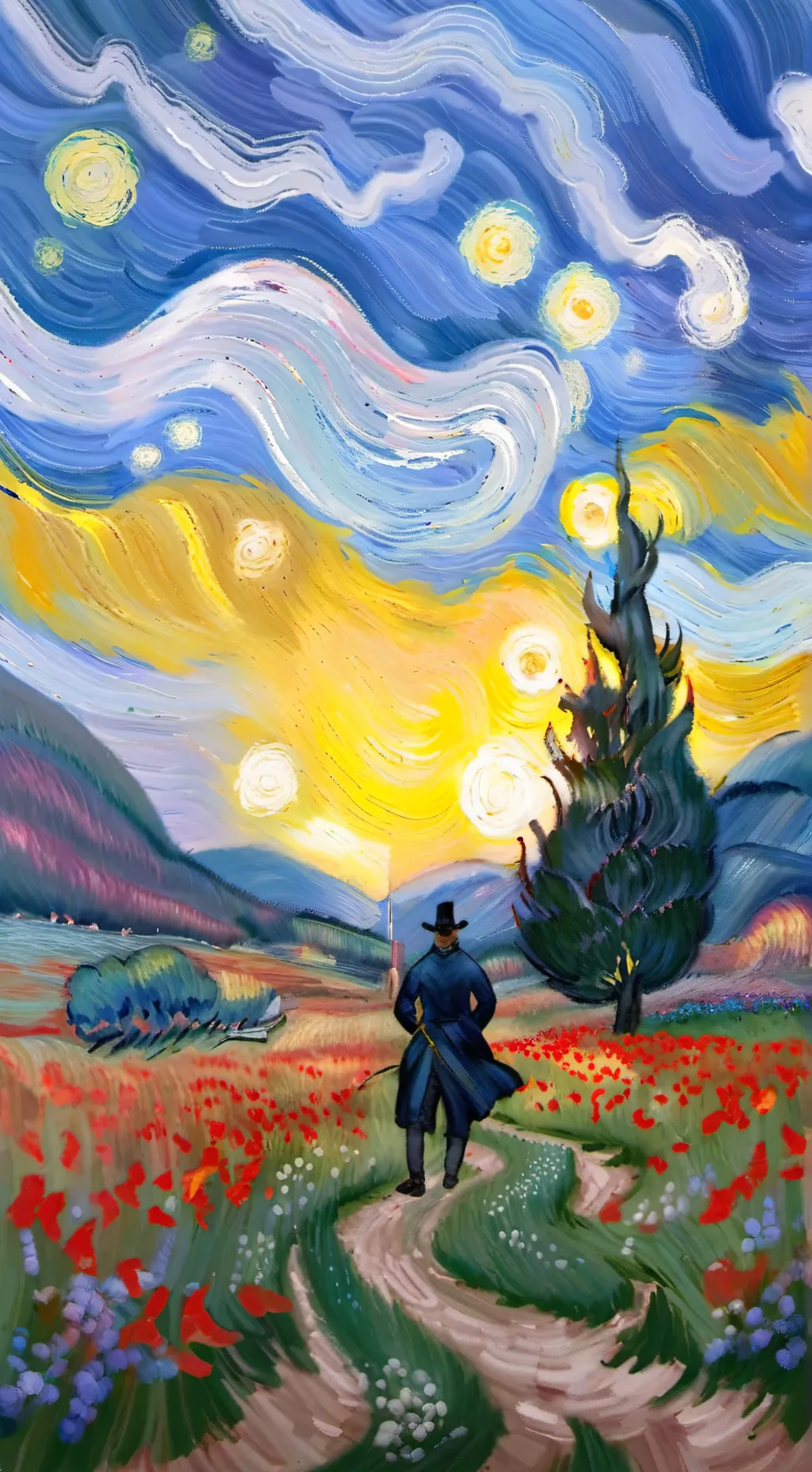 ai character: mc Drica background