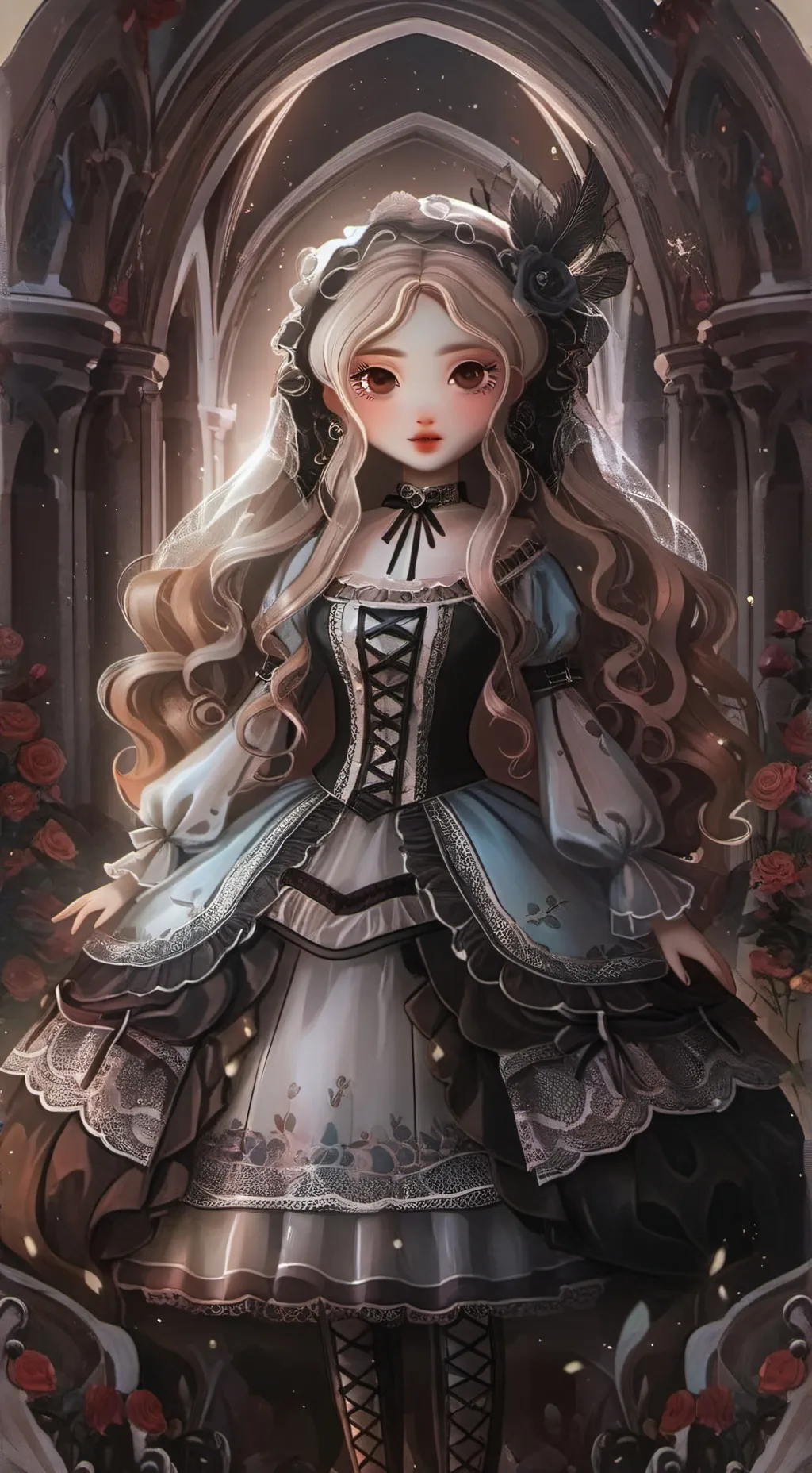 ai character: anna bell background