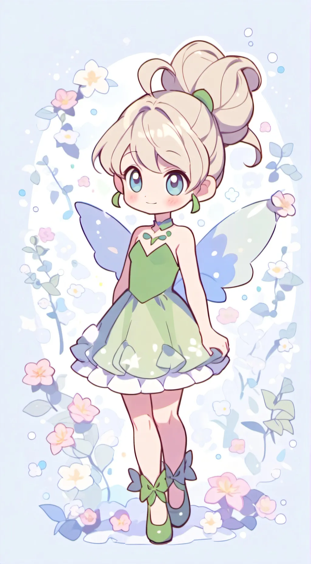 ai character: Neverland  background